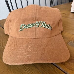 Draw & Fade Womens The Archer Hat Tan Adjustable
